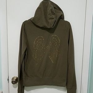 Victoria's Secret Angel Wing Zip Hoodie
